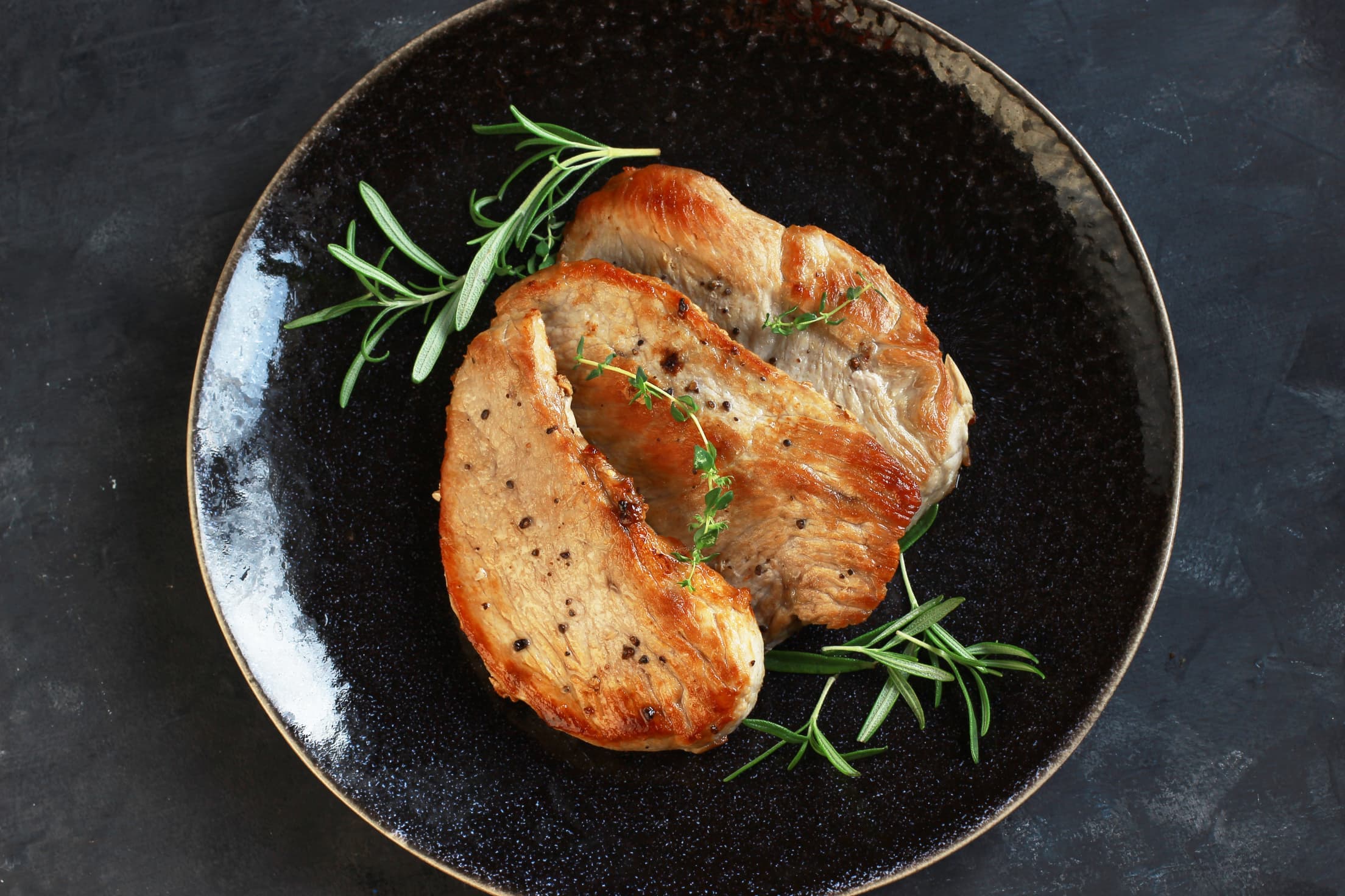Pork Chops with Savory Brown Rice